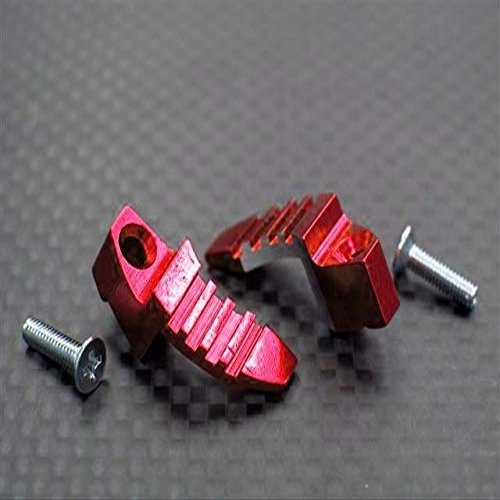 Motor Heat Sink Use for End Bell with Screws (Shape-A) - 1Pr Set Red