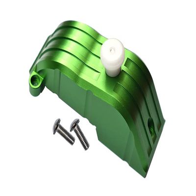 Aluminum Gear Cover for Traxxas 1:5 X Maxx 6S / X Maxx 8S / XRT 8S Monster Truck Upgrades - 1Pc Set Green
