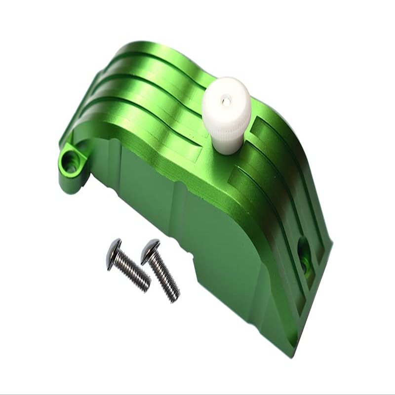 Aluminum Gear Cover for Traxxas 1:5 X Maxx 6S / X Maxx 8S / XRT 8S Monster Truck Upgrades - 1Pc Set Green