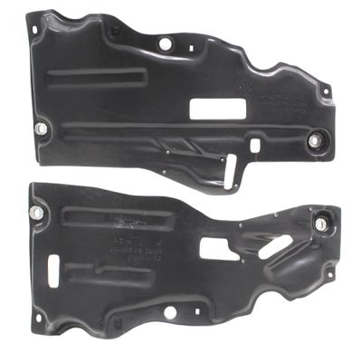 Garage-Pro Engine Splash Shield Set of 2 Compatible with 2015-2018 Ford Edge, Fits 2016-2018 Lincoln MKX Front, Driver and Passenger Side