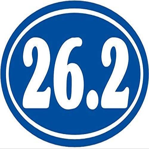 26.2 Decal - Blue Marathon Vinyl Sticker