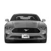 iPick Image for Ford Mustang 5.0 3D Logo Mirror Chrome Stainless Steel License Plate - Official Licensed view 4