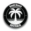 Bondi Beach Vinyl Decal Sticker Vacation Explore Memory Souvenir Waterproof 2 Pack 3 Inch Round Premium Quality Vinyl UV Protective Laminate PD1826 view 1