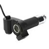 Throttle Grip, 4 Colors Throttle Grips with LED Display Screen Handle with Key Knock for Electric Bike(Silver) view 4