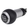 KIMISS 6 Speed Shift Knob Car Manual Gear Stick Shifter Head for S4 B8 8K 8T 8R for 2007-2015 (Silver) view 1