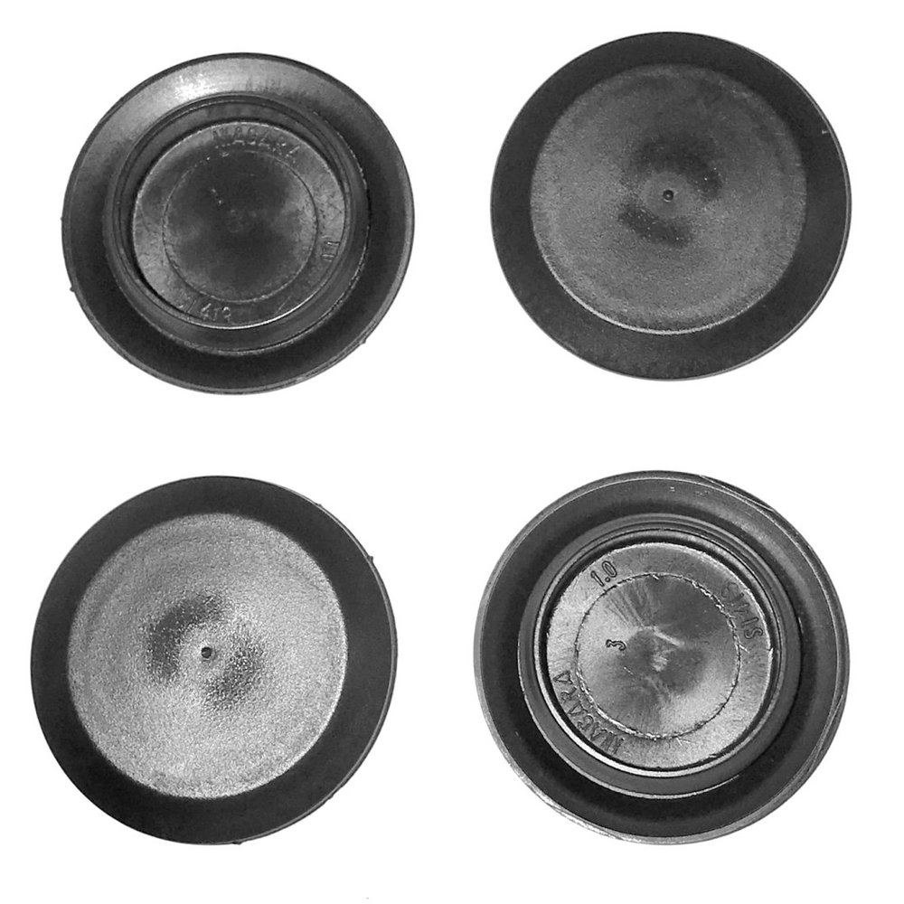 (Pack of 16) Durable, Ergonomic LDPE Plastic Button Plugs with Flush-Type Heads - Universal Replacement Floor Plugs | Fit Jeep CJ5 CJ7 Scrambler CJ8 Wrangler YJ Cherokee XJ | by SBD