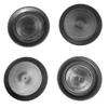 (Pack of 16) Durable, Ergonomic LDPE Plastic Button Plugs with Flush-Type Heads - Universal Replacement Floor Plugs | Fit Jeep CJ5 CJ7 Scrambler CJ8 Wrangler YJ Cherokee XJ | by SBD view 1