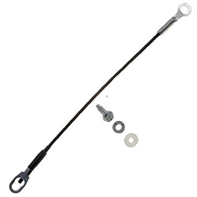 Koolzap Compatible with 2009-2010 Armada 5.6L Rear Left or Right Tailgate Cables Smooth Black Metal 90460-ZR00A