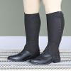 Shires Moretta Suede Half Chaps - Childs (Black, Small) view 2