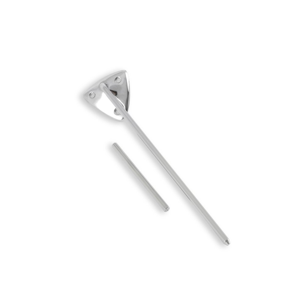 Scott Drake Sun Visor Bracket and Rod, Compatible with 1967-1970 Ford Mustang, Model C7AZ-6204144-A