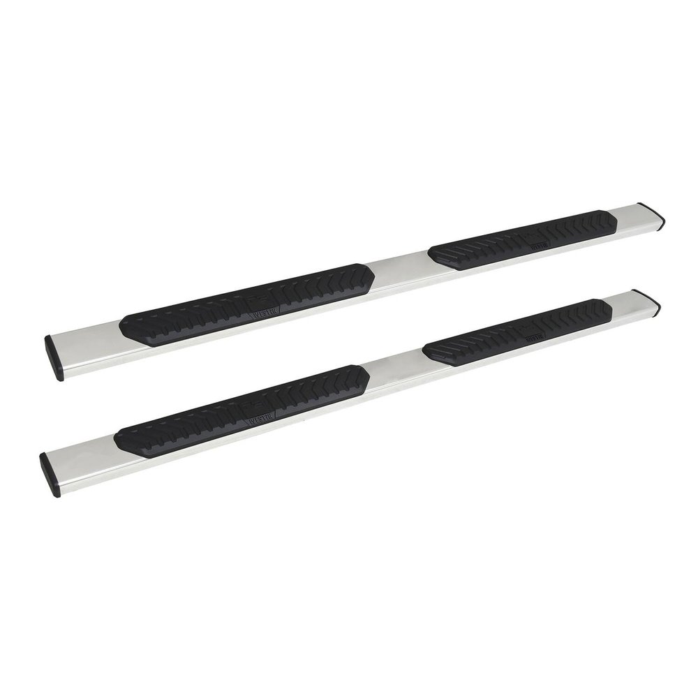 Westin 28-51270 R5 Nerf Bars fits 2019-2026 Silverado Sierra 1500 2020-2026 Silverado Sierra 2500 3500 Crew Cab Stainless Steel Pair