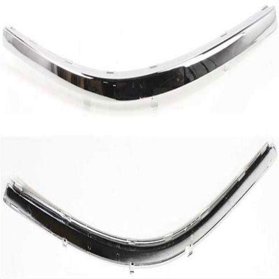 Garage-Pro Front Bumper Trim for VOLKSWAGEN PASSAT 2001-2005 RH Upper Plastic Chrome New Body Style