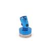 Aluminum Magnetic Stealth Invisible Body Post Mount for 1:10 RC Cars - 4Pcs Blue view 3