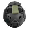 militaryharbor LT R500 Desert Raider Bounty HunterTactical Helmet Mask for Fast Helmet (mask only) Black view 4