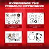 Power Steering Pump Seal Kit for Audi 5000 and Quattro 1982-1988 view 4