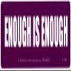 Northern Sun Enough is Enough - Small Magnetic Bumper Sticker/Decal Magnet (5" X 1.5") view 1