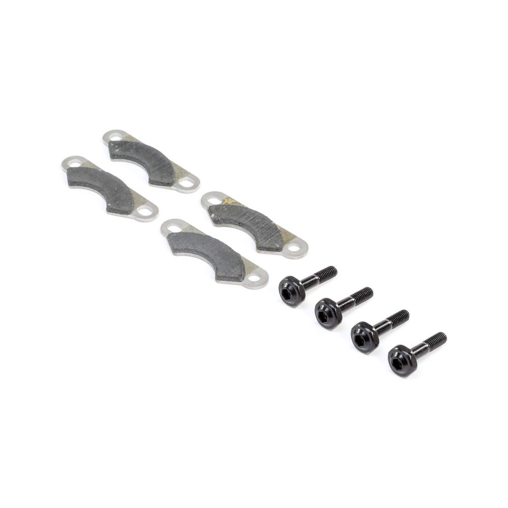 Team Losi Racing Brake Pads and Screws 4 8X TLR241043 Gas Car/Truck Replacement Parts