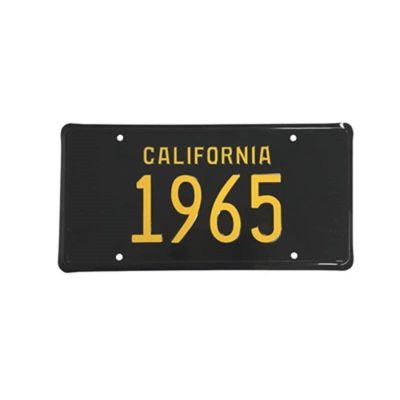 Scott Drake ACC-LP-65C 1965 California License Plate
