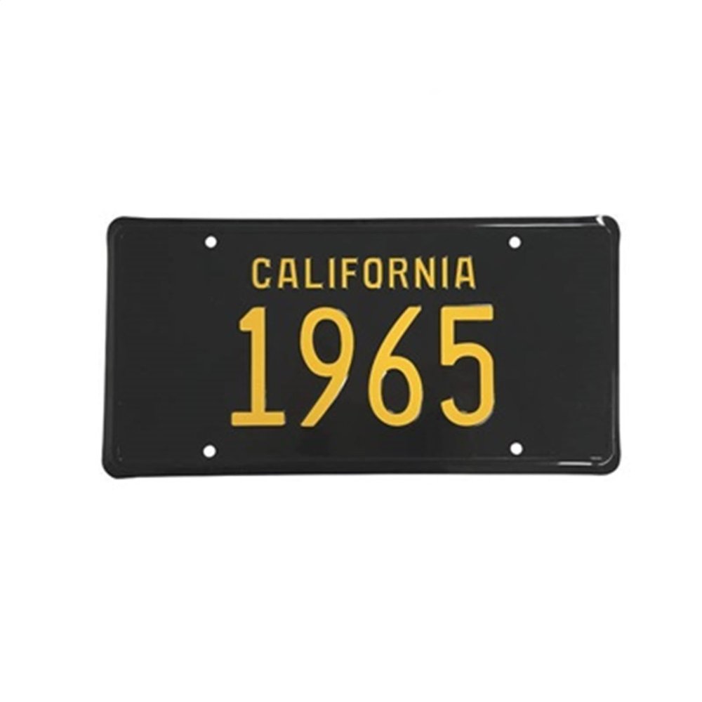 Scott Drake ACC-LP-65C 1965 California License Plate