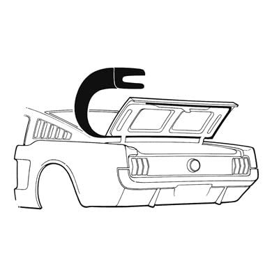 Scott Drake C5ZZ-6343720-B Trunk Seal