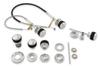 Scott Drake C8TZ-10852-MKBL Billet Dash Knob & Bezel Master Kit view 1