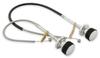 Scott Drake C8TZ-10852-MKBL Billet Dash Knob & Bezel Master Kit view 4