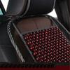 Wood Bead Car Seat Cover Cushion, Cooling & Breathing, Automotive Beaded Driver Seat Massager Cushion for Lower Back Pain view 3