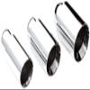 DIFFERENT TRENDS Dt-30013c 3.00in Slanted Double Wall Ss Exhaust Tip 3.00in Id / 4.00in Od view 1