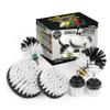 Drill Brush Ultimate Car Wash Kit - Cleaning Supplies Car Carpet - Truck Accessories - Wheel Brush - Motorcycle Accessories - Car Mats - Spin Brush - Interior Leather, Vinyl, Upholstery, Fabric view 1