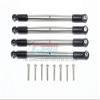 GPM For Traxxas E-Revo VXL 2.0 / E-Revo Brushless Upgrade Parts Stainless Steel Front/Rear Supporting Tie Rod - 4Pc Set view 1