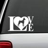 Bluegrass Decals M1153 Min Pin Miniature Pinscher Love Dog Decal Sticker for Car Window view 3