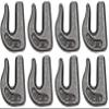 BA Products 11-516WGH-x8, Set of 8 Grade 70 Weldable Grab Hook for 5/16" Chain, Tow, Rigging, Weld on view 1