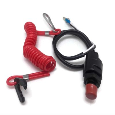 ITACO Boat Motor Engine Kill Stop Switch Assy 6L2-82575-00 for Yamaha Outboard 20HP 25HP 2stroke Boat Engine