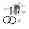 Boat Motor Piston Assy Kit Set 397487 393851 5006670 3136PS for Johnson Evinrude OMC Outboard motor Engine 2 3/16" bore size view 2