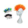 HHongJM Helmet Hawks Motorcycle Helmet Mohawk Synthetic Wigs for Bicycle/Almost Helmet/Stick Reusable Design/Yellow view 1