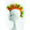 HHongJM Helmet Hawks Motorcycle Helmet Mohawk Synthetic Wigs for Bicycle/Almost Helmet/Stick Reusable Design/Brown (Helmet Not Included) view 1