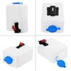 Acouto Windscreen Washer Bottle Kit, 12V Washer Fluid Kit Universal Windscreen Washer Pump Bottle Kit Cleaning Tools with Mounting Bracket for Car Marine Boat view 3