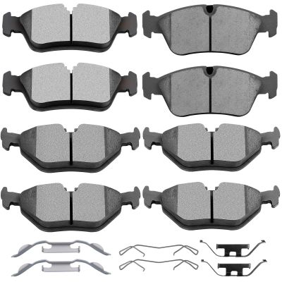 Ceramic Brake Pads Kits,SCITOO 8pcs Brakes Pads Set fit For BMW For 328i