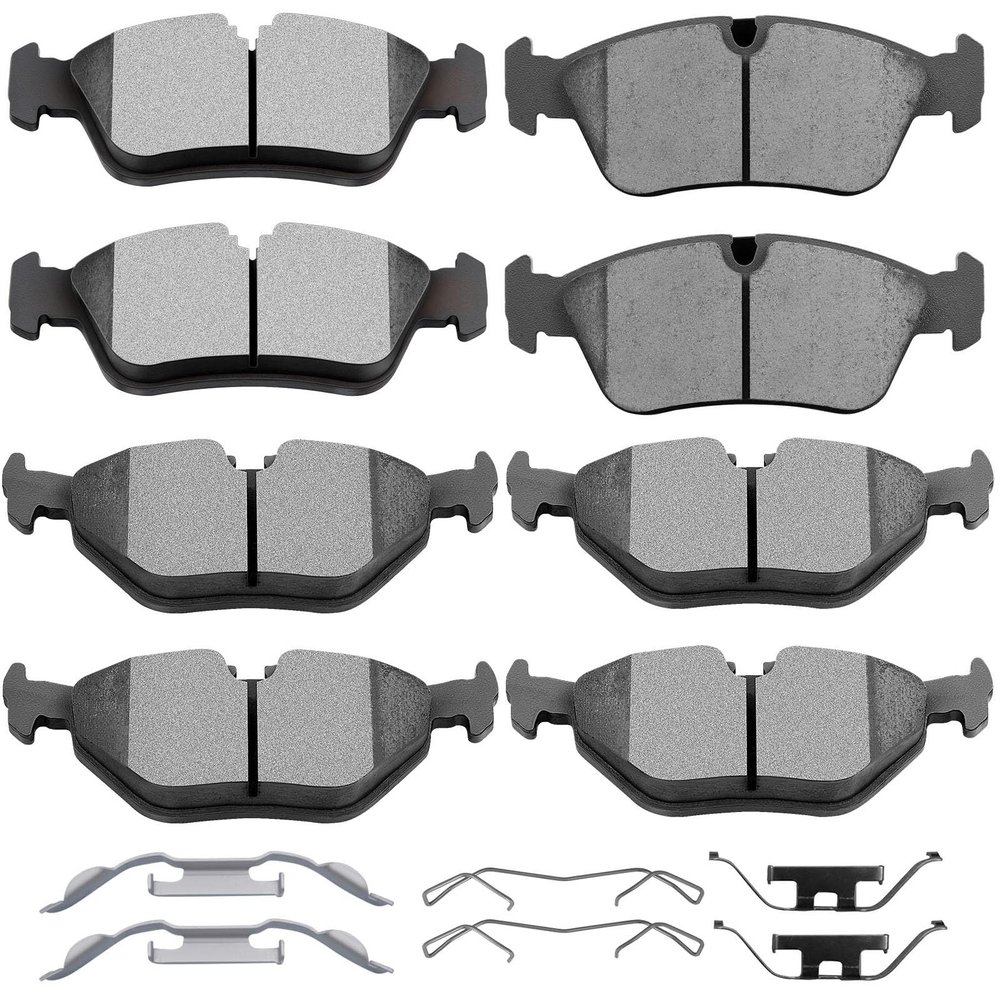 Ceramic Brake Pads Kits,SCITOO 8pcs Brakes Pads Set fit For BMW For 328i