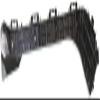 Rear Bumper Retainer for TOYOTA PRIUS/PRIUS PLUG-IN 2010-2015 RH Primed view 1
