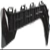 Rear Bumper Retainer for TOYOTA PRIUS/PRIUS PLUG-IN 2010-2015 RH Primed view 3