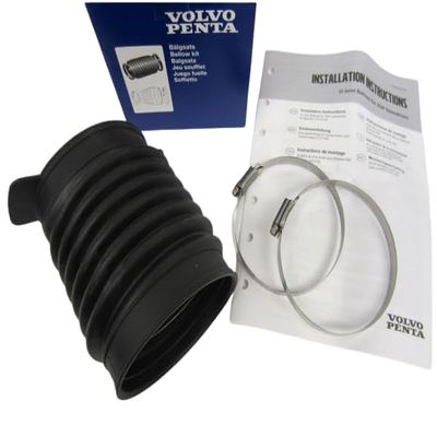 Genuine OEM Volvo Penta 21277185 Stern Drive U-Joint Bellow Kit for XDP Drive replace 3886847 3841482 3860419