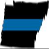 Vinyl Overlays 720 5" TN Tennessee State Thin Blue Line Police Sheriff SWAT Sticker Car Bumper Window Law Enforcement view 1