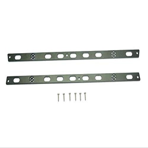 R/C Scale Accessories : Stainless Steel Door Edge Anti Scratch Strip For TRX-4 Trail Defender Crawler - 1Pr Set Black