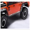 R/C Scale Accessories : Stainless Steel Door Edge Anti Scratch Strip For TRX-4 Trail Defender Crawler - 1Pr Set Black view 3