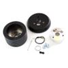 5/6 Hole Matte Black Hub Adapter Installation Kit For Aftermarket Steering Wheels view 1