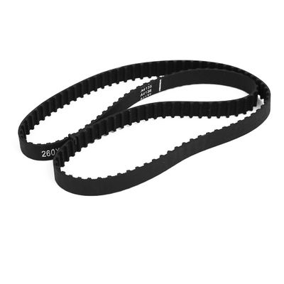 Aexit 260XL Rubber Winches, Hoists & Pulleys Closed Loop Timing Belt Black 660mm Circumference Pulleys 10mm Width