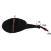 Left Mirror (Black). CSC go., QMB139 Scooters (Standard Thre view 2