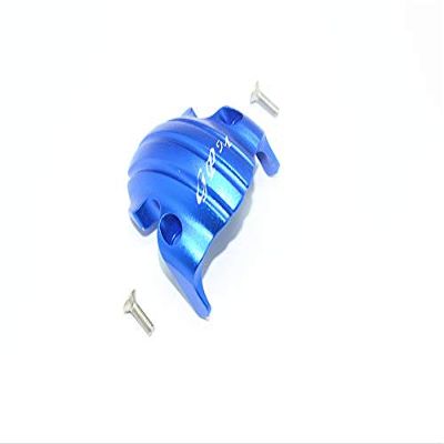 GPM For Tamiya T3-01 Dancing Rider Trike Upgrade Parts Aluminum Front Skid Plate For Front Wheel - 1Pc Set Blue