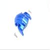 GPM For Tamiya T3-01 Dancing Rider Trike Upgrade Parts Aluminum Front Skid Plate For Front Wheel - 1Pc Set Blue view 1